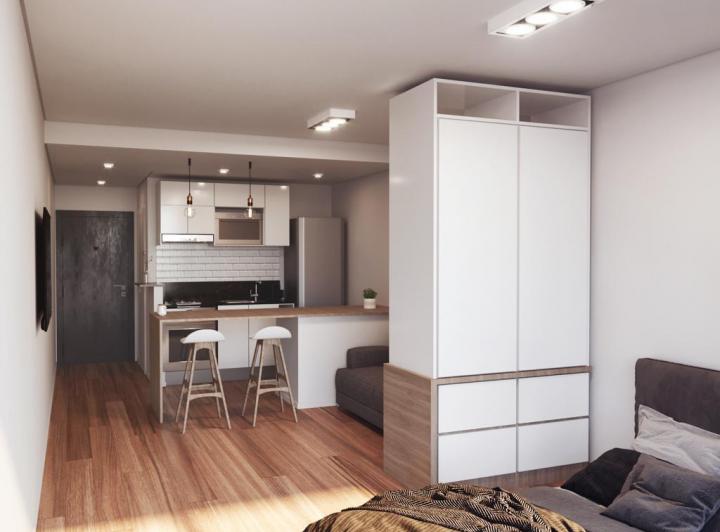 Departamento · 34m² · 1 Ambiente