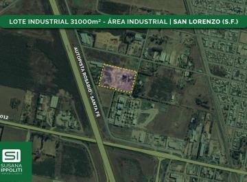 Terreno · 31000m² · Lote en Zona Industrial 31000 m² en Venta en San Lorenzo