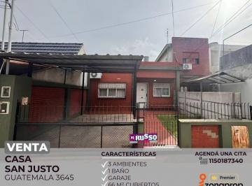 RUS-RUS-10805_2 · Venta Casa 3 Ambientes San Justo