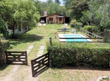 Casa · 40m² · 3 Ambientes · 1 Cochera · Se Venden 2 Cabañas con Pileta en Bº Pinar de La Colina, Mina Clavero