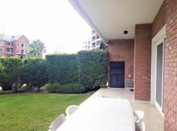 Departamento · 106m² · 4 Ambientes · 1 Cochera · Venta Departamento Pb con Jardin 3 Ambientes con Dependencia en Miradores de La Bahia Nordelta