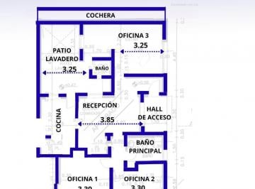 Local comercial · 120m² · 4 Ambientes · Local Céntrico Ideal Consultorios U Oficinas 3 Privados y Depósito