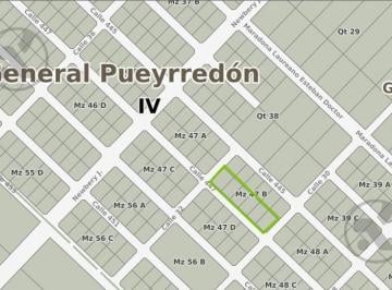 Terreno · 620m² · Venta | Lotes Sobre C447 | Zona J Newbery y Aquopolis