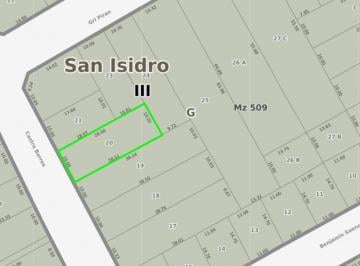 Terreno · 115m² · 4 Ambientes · 1 Cochera · Terreno en Venta Ubicado en Zona Residencial de Martínez.