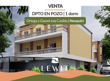 Departamento · 43m² · 2 Ambientes · 1 Cochera · Venta Departamento en Construcción de 1 Dormitorio con Balcón y Cochera en Neuquen Zona Canal V