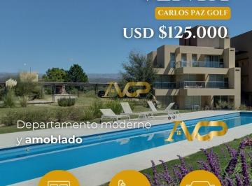 Departamento · 70m² · 3 Ambientes · 1 Cochera · Departamento en Venta en Carlos Paz Golf