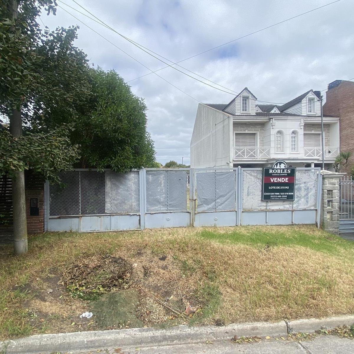 Terreno 375m² en San Carlos — A estrenar