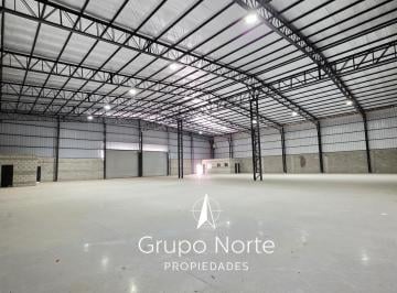 Bodega-Galpón · 1440m² · 10 Cocheras · Nave Industrial en Alquiler en Benavidez, Tigre