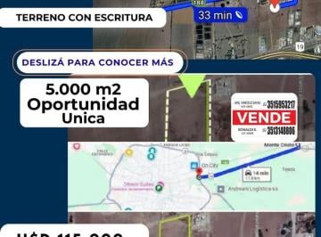 Terreno , Monte Cristo · Terreno de 5000 m² en Parque Industrial de Monte Cristo