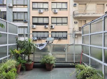 Departamento de 1 ambiente, San Nicolás · 32 m² + Impresionante Terraza 14 m² Todo Luz! un Ambiente Dividivo Para Actualizar.
