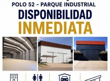 Bodega-Galpón de 2 ambientes, Córdoba · Naves en Alquiler Polo 52 Dueño Directo!disponibilidad Inmediata 1000 m, 1500 m y 1800 m²