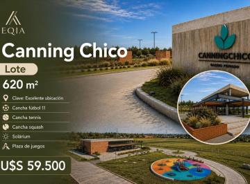 Terreno · 620m² · Lote Interno en Canning Chico - Buena Ubicacion