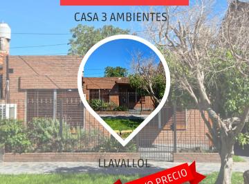 Casa de 3 ambientes, Lomas de Zamora · Casa 3 Ambientes en Venta en Llavallol