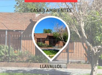 Casa de 3 ambientes, Lomas de Zamora · Casa 3 Ambientes - Venta - Llavallol - Apto Credito Bbva