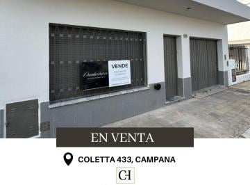 Casa de 3 ambientes, Campana · Venta Casa en Coletta 433, Campana, Bs As