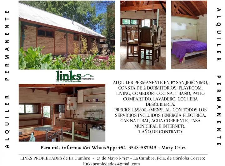 Casa en alquiler en Lomita De San Luis · 5 ambientes