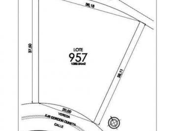 Terreno · 1010m² · Lote en Venta de 1000 m² Barrio San Matias - Escobar
