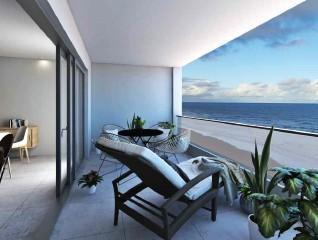 Departamento · 105m² · 4 Ambientes · 1 Cochera · Semipiso de Categoría Frente Al Mar – Torre Pleamar a Estrenar