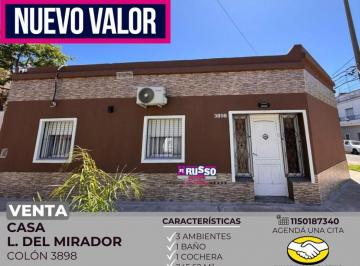 RUS-RUS-10861_2 · Venta de Casa 3 Ambientes Lomas del Mirador