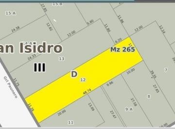 Terreno · 253m² · 8 Ambientes · Local Comercial en Venta/alquiler. Martinez. Cm1