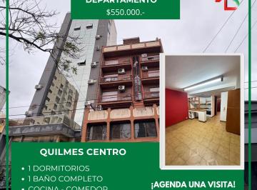 Departamento de 2 ambientes, Quilmes · Alquiler – Departamento 2 Ambientes con Cochera en Quilmes
