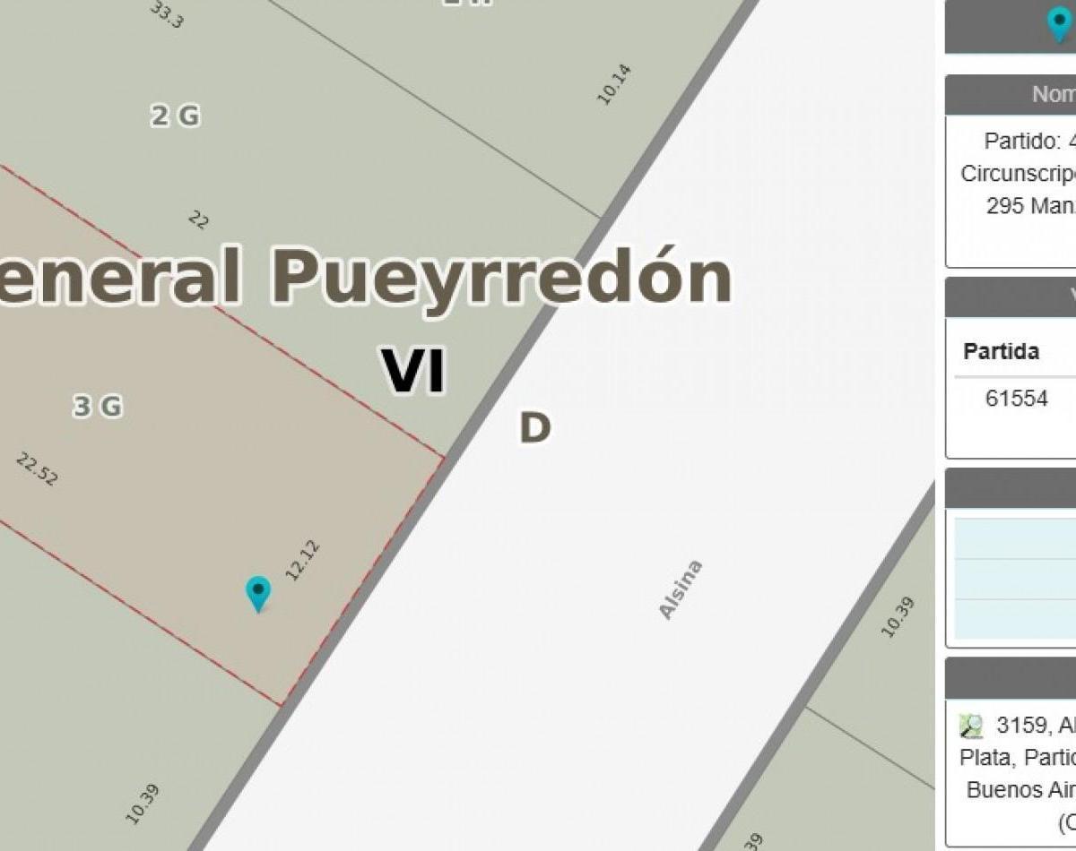 Se vende lote en zona Guemes para desarrollo inmobiliario