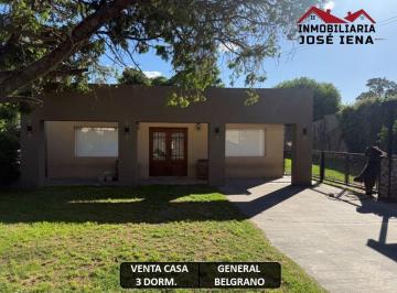 Casa de 4 ambientes, General Belgrano · Venta - Casa 3 Dorm. - Calle 56 E/ 127 y 129, Barrio Parque - General Belgrano