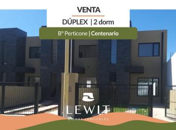 PH · 160m² · 3 Ambientes · 1 Cochera · Venta Duplex a Estenar 2 Dorm. con Parrilla y Cochera en Centenario Bº Perticone