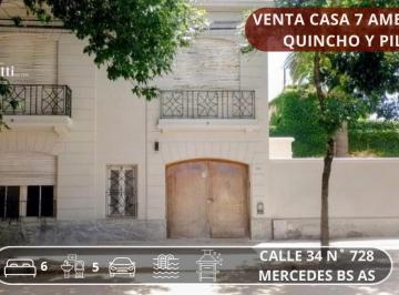 Casa de 7 ambientes, Mercedes · Venta Casa 7 Ambientes Mercedes Bs As