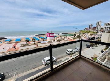 Departamento · 100m² · 3 Ambientes · 2 Cocheras · Alquiler Temporal Verano 2026 - Semipiso 3 Amb - Frente Al Mar - La Perla - Cochera Doble