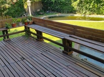 deck p baja · Casa en Alquiler 4 Ambientes en Campo Chico Country Club
