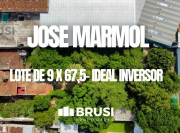 Terreno · 603m² · Terreno en Venta en Jose Marmol - Ideal Emprendimiento