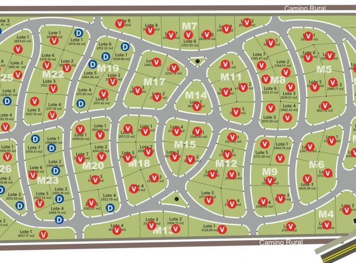 Terreno · 2031m²