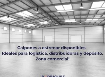 Local comercial · 399m² · 1 Ambiente · Alquiler de 3 Galpones Juntos o por Separado