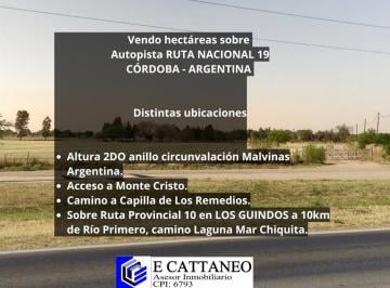 Terreno 1000m² Venta · Dispongo Venta Desde 2 a 90 Ha - con Escrituras