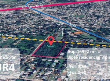 Terreno · 16992m² · Lote en Venta en del Viso - Ideal Desarrollo
