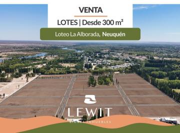 Terreno · 300m² · Venta Terrenos | Lotes Desde 300 m² | La Alborada | Neuquén