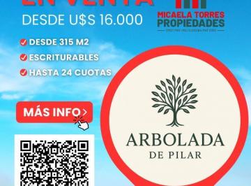 Terreno · 315m² · Lotes Escriturables con Financiación - La Arbolada, Pilar