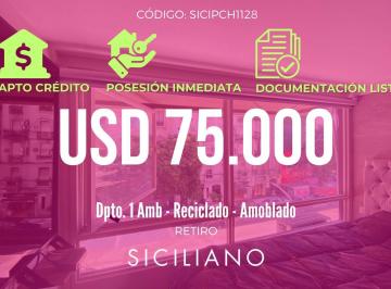 Departamento · 26m² · 1 Ambiente · Departamento en Retiro