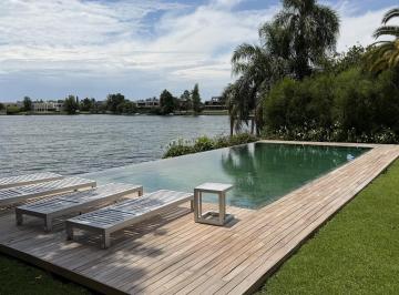 Casa · 500m² · 8 Ambientes · 4 Cocheras · Venta Exclusiva Casa 500 m² Lote Único Muelle Lago Central 1100 m² Puesta del Sol La Isla Nordelta