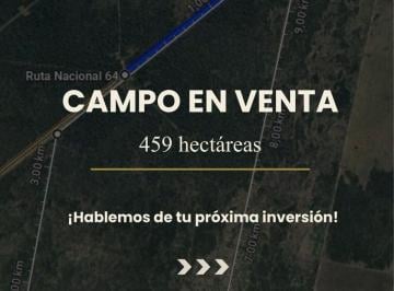 Terreno , Santiago del Estero · Campo en Venta - 459 Ha
