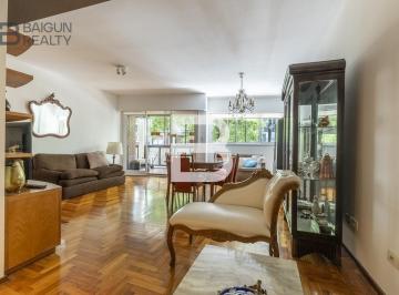 Departamento · 112m² · 4 Ambientes · 1 Cochera · Semipiso de 4 Ambientes con Dependencia, Balcón, Patio, Cochera y Baulera