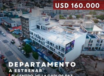 Departamento · 95m² · 5 Ambientes · 1 Cochera · Venta Departamento 3 Dor, Cochera y Balcón a Estrenar. Edificio Namba Torre Jardín, Villa Carlos Paz