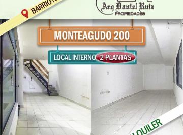 Local comercial · 33m² · 4 Ambientes · Local Comercial Interno en Monteagudo Al 200
