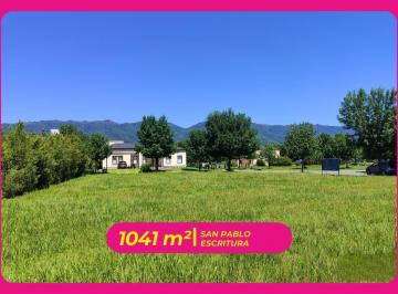 Terreno · 1041m² · Las Decoud Venden Lote Country San Pablo | Lules