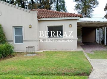 Casa · 71m² · 3 Ambientes · 3 Cocheras · Venta con Renta Casa Venta 3 Ambientes en La Candela Pilar Lote de 319 m²