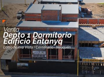 Departamento · 45m² · 2 Ambientes · Venta - Departamento 1 Dormitorio Edificio Entanyq - Loteo Nueva Vista - Centenario