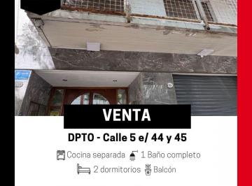Departamento de 3 ambientes, La Plata · Dpto 2 Dorm Zona Plaza Italia