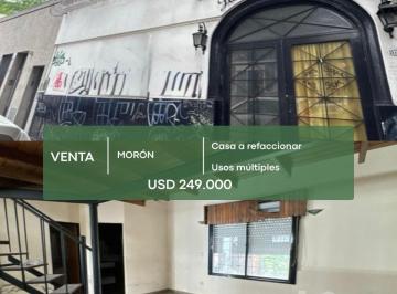 Casa · 225m² · 4 Ambientes · Casa en Venta a Refaccionar Ideal Desarrolladores en Moron Centro