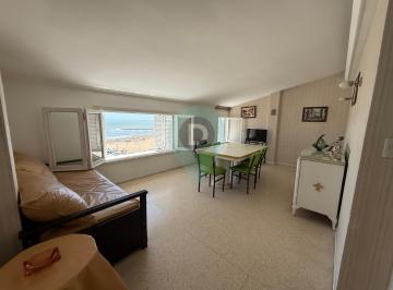 Departamento · 3 Ambientes · Plena Vista Al Mar - Alquiler Verano - Dia Semana Quincena
